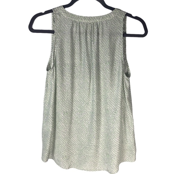 Joie Fifi Silk Blouse Light Green Small - Picture 4 of 11